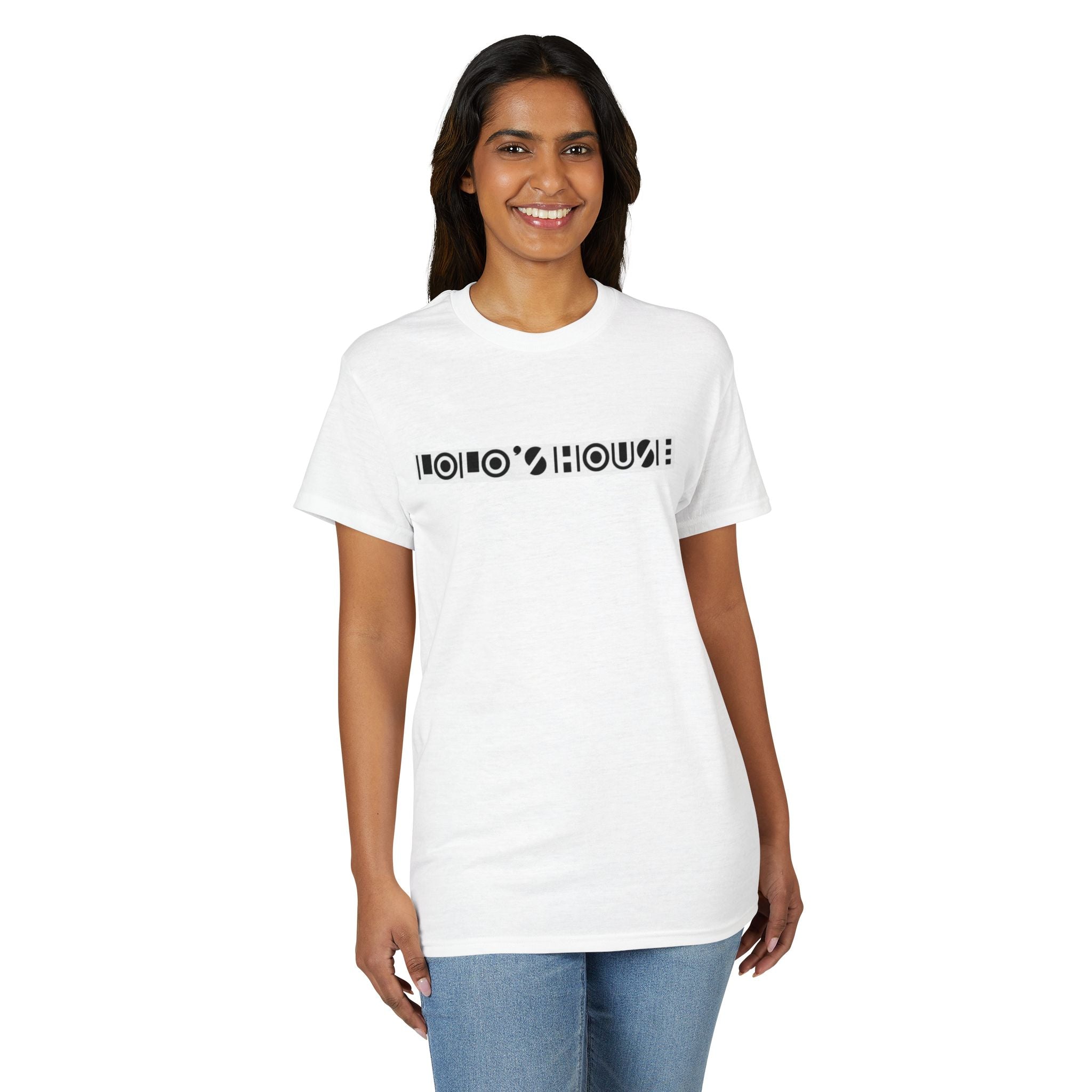 Vintage Mid-Century Couch Art T-Shirt — 'Home Is Where The Sofa Is' Retro Design